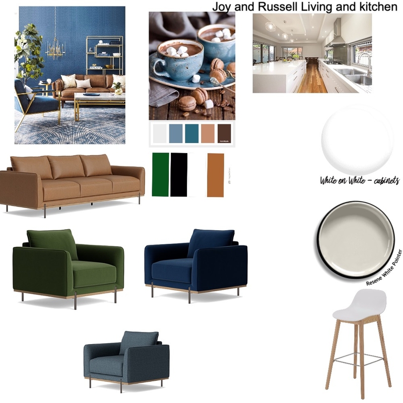 Living and Kitchen Mood Board by Third Layer Interiors on Style Sourcebook
