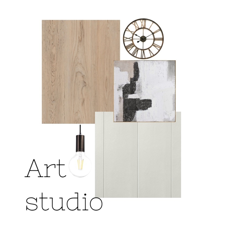 art studio Mood Board by halaelgohary on Style Sourcebook