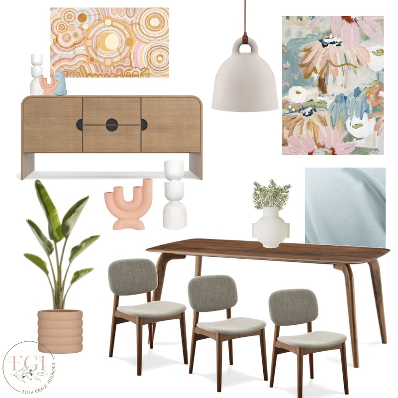Mt Eliza Dining Room Mood Board by Eliza Grace Interiors on Style Sourcebook