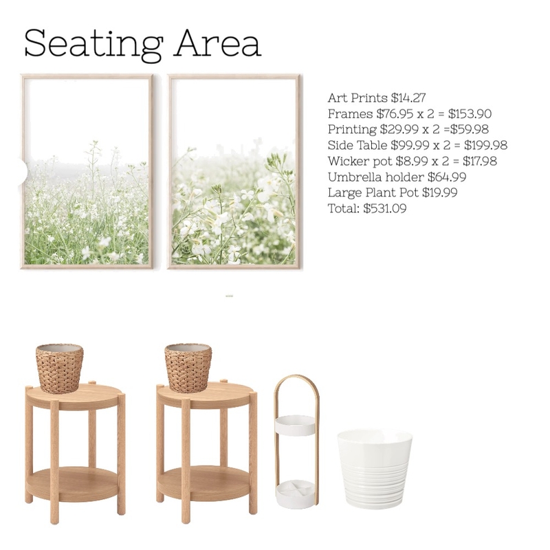 Umbrella Co-op seating area Mood Board by tmkelly on Style Sourcebook