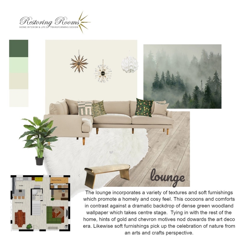 Modern forest deco Mood Board by TransformingRooms on Style Sourcebook