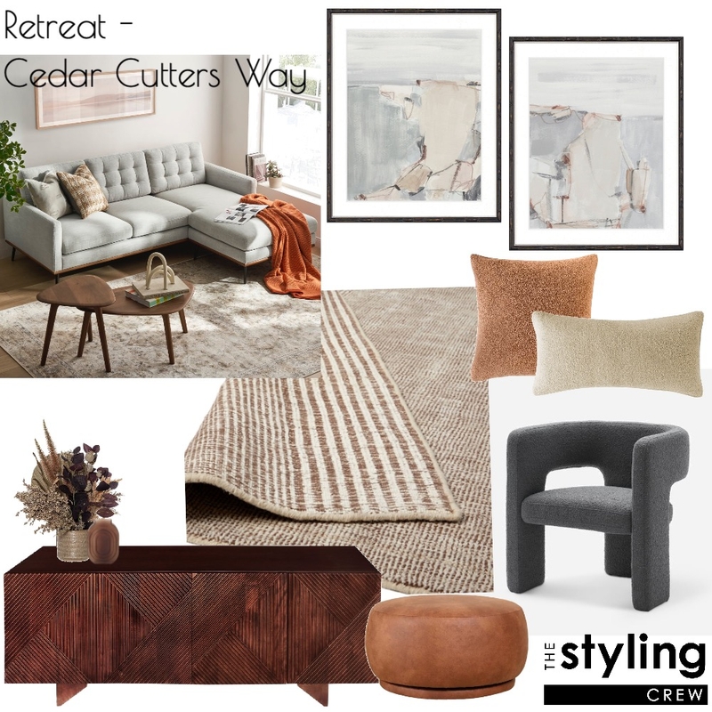 Retreat - Cedar Cutters Way Mood Board by The Styling Crew on Style Sourcebook