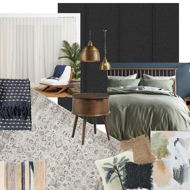my bedroom 1 Interior Design Mood Board by jojoando