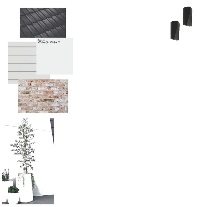 Exterior front Interior Design Mood Board by rachaelgabb