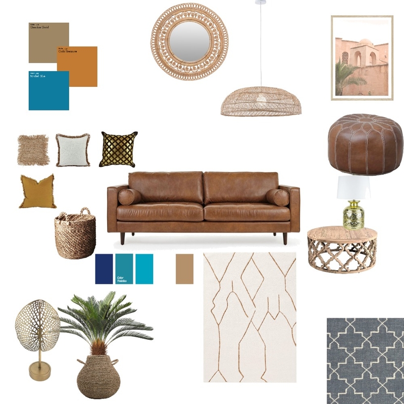 Moroccan Style Mood Board by LT + Associates on Style Sourcebook