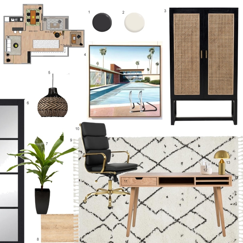 Office 2 Interior Design Mood Board by carwal Office 2 Interior Design Mood Board by carwal