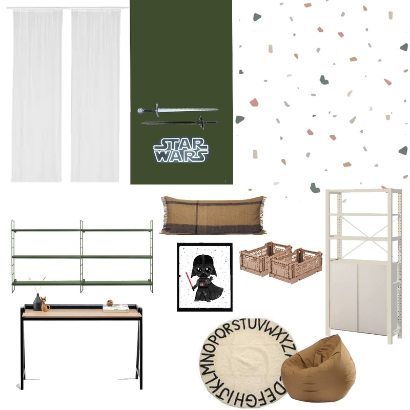 החדר של בן -חיפה Mood Board by Efrat akerman designer on Style Sourcebook
