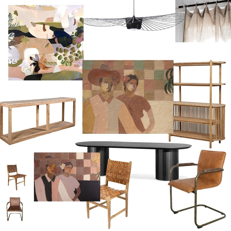 Rustic Luxe Dining 2 Mood Board by lisapires on Style Sourcebook