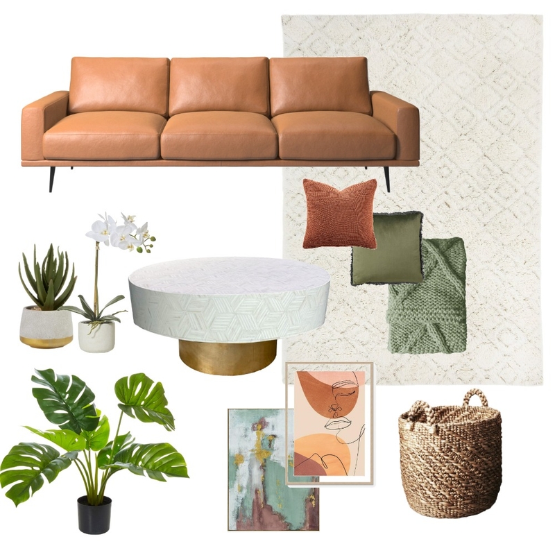 brown sofa Mood Board by AMIRA DALLI on Style Sourcebook