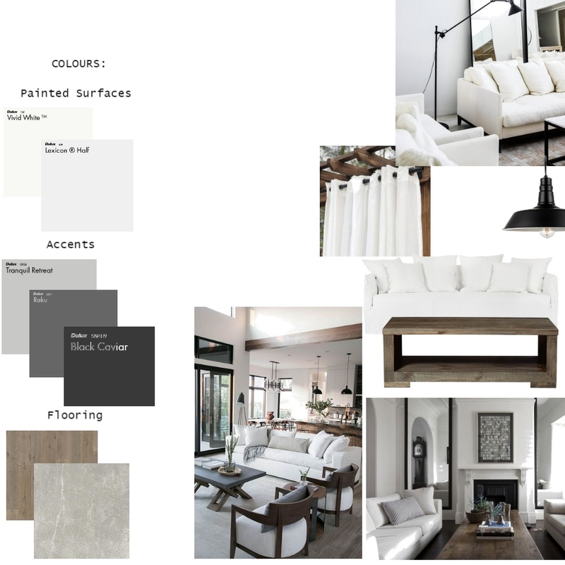 Achromatic Oasis Mood Board by Natalie Holland on Style Sourcebook