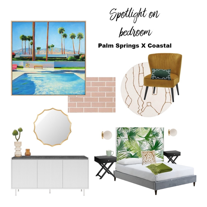Motel bedroom Mood Board by Jem Crestani Interior and Colour Consulting on Style Sourcebook