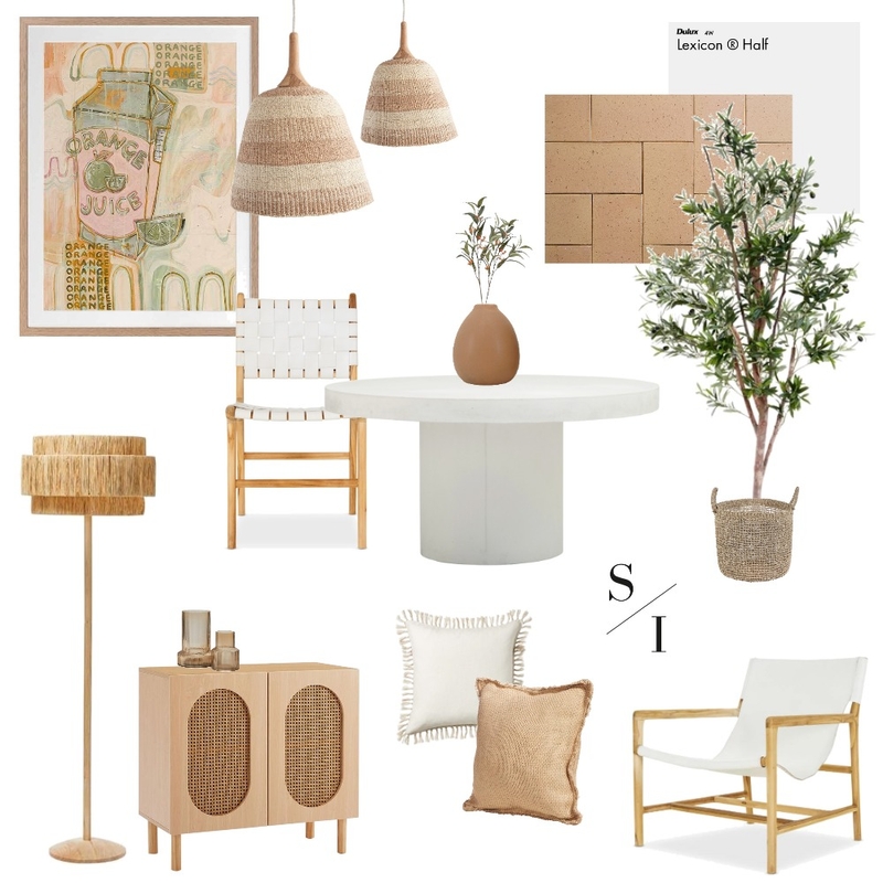 Mediterranean Mock Up Mood Board by Studio Isabella on Style Sourcebook