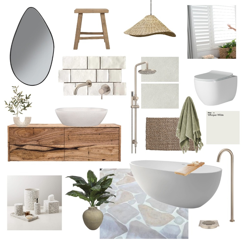 Ensuite Mood Board by Heim Design on Style Sourcebook
