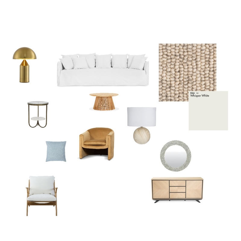LIVING ROOM EXAMPLE Mood Board by Cari Nivar on Style Sourcebook