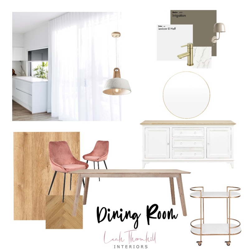 Dining Room Mood Board by Leah Thornhill Interiors on Style Sourcebook