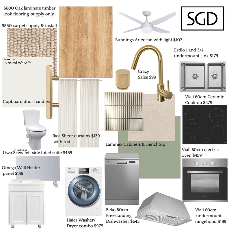 Essendon North Residence Mood Board by Garro Interior Design on Style Sourcebook