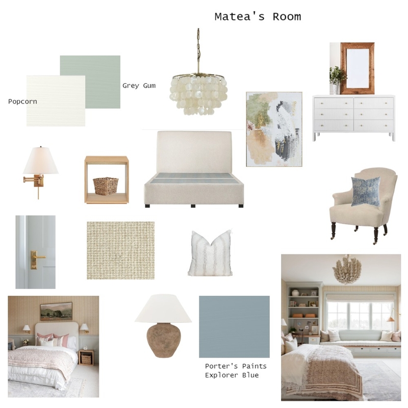 Mateas Room Interior Design Mood Board by Creative Solutions