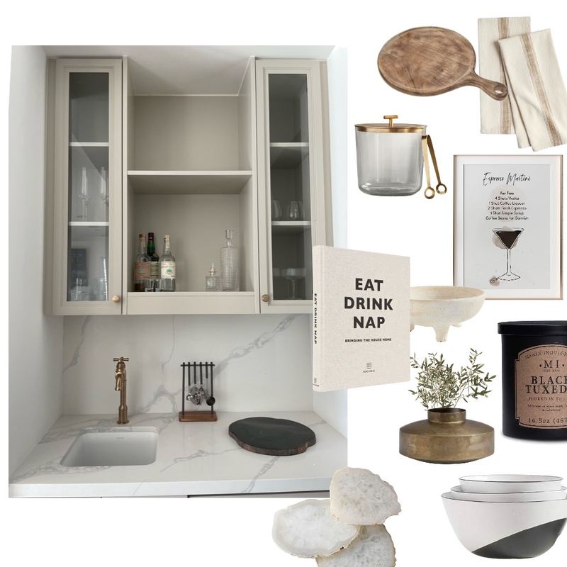 Jenn bar area Mood Board by Rhiannon Lee, Oleander & Finch Interiors on Style Sourcebook
