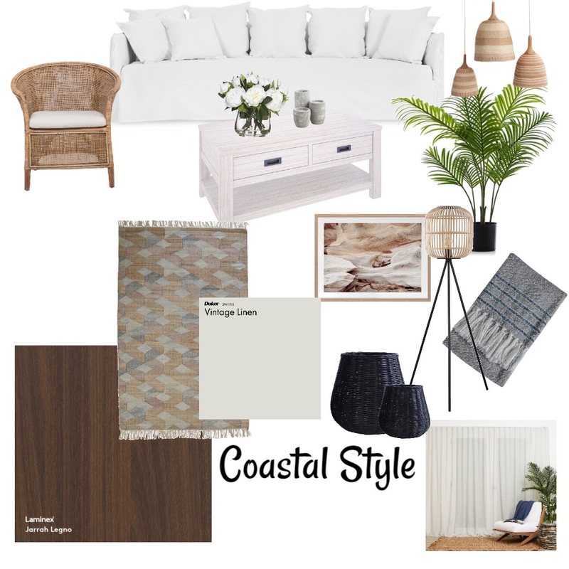Coastal Interior Design Mood Board by Ina Pienaar Coastal Interior Design Mood Board by Ina Pienaar