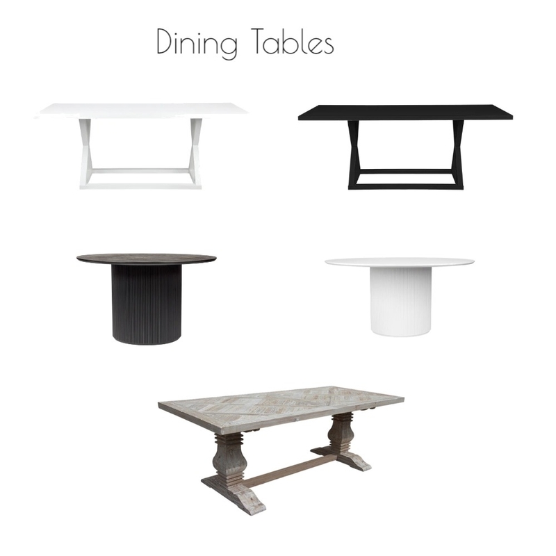 Dining tables Mood Board by christina_helene designs on Style Sourcebook