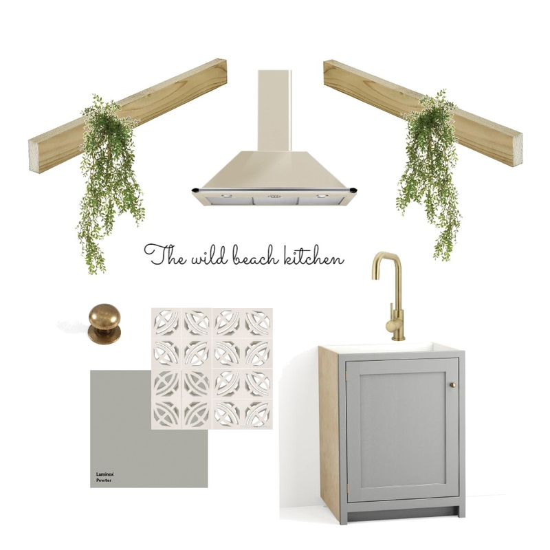 The Wild Beach Kitchen Mood Board by creative grace interiors on Style Sourcebook