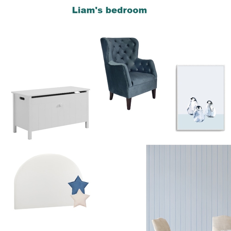 Liam's room Mood Board by willisons on Style Sourcebook