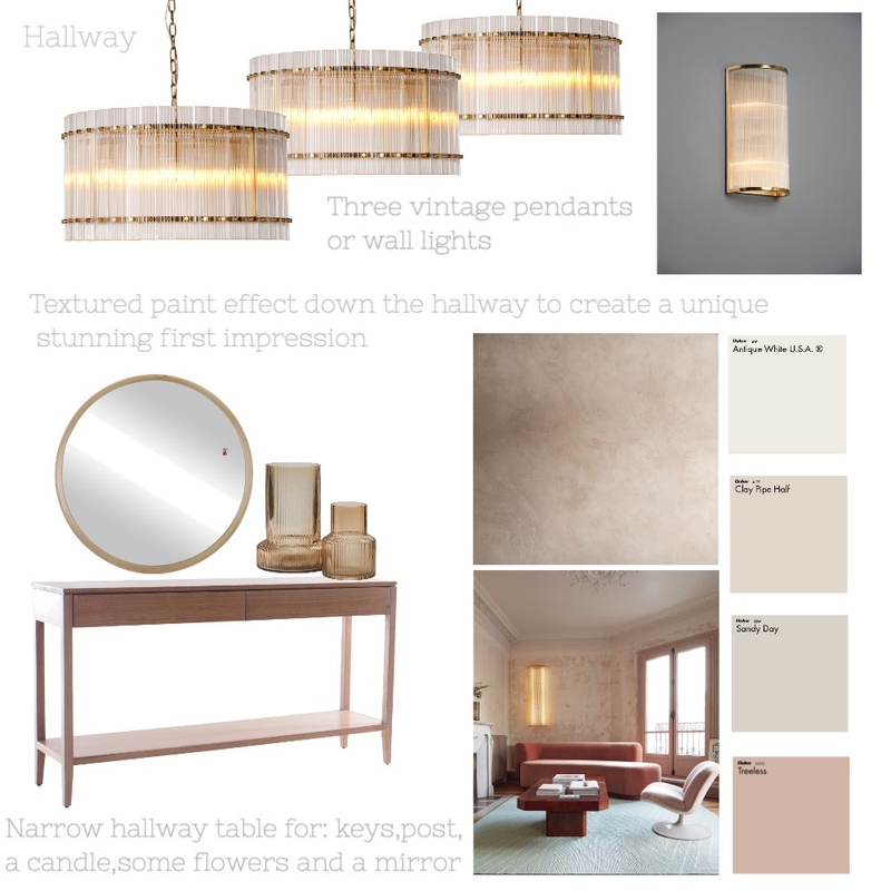 Molly's Home: Hallway Mood Board by Elisenda Interiors on Style Sourcebook