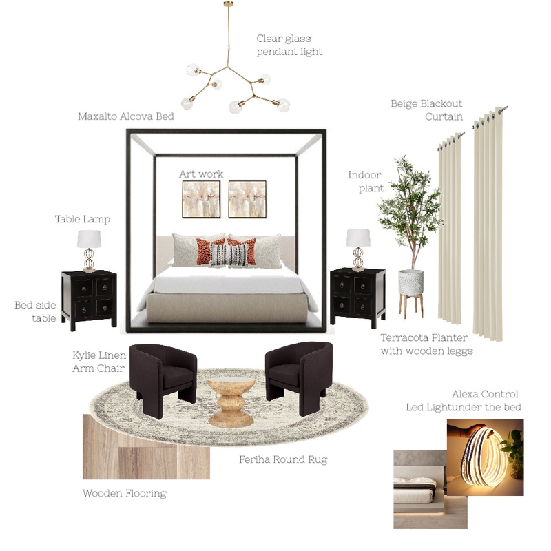 bedroom (modern) Mood Board by fha_1997 on Style Sourcebook