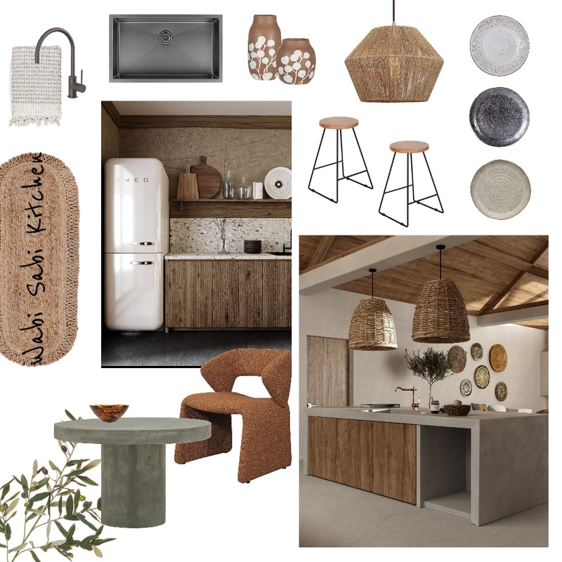 Wabi Sabi Kitchen Mood Board by Ciara Kelly on Style Sourcebook