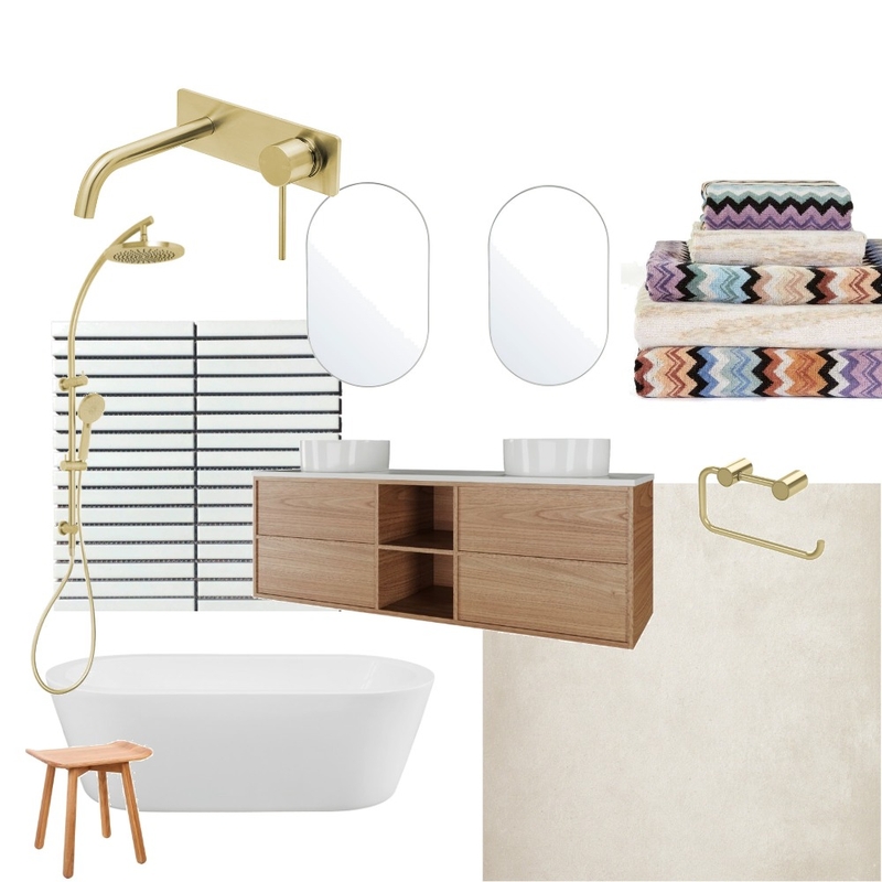 Main Bathroom Mood Board by BarubyBlvd on Style Sourcebook