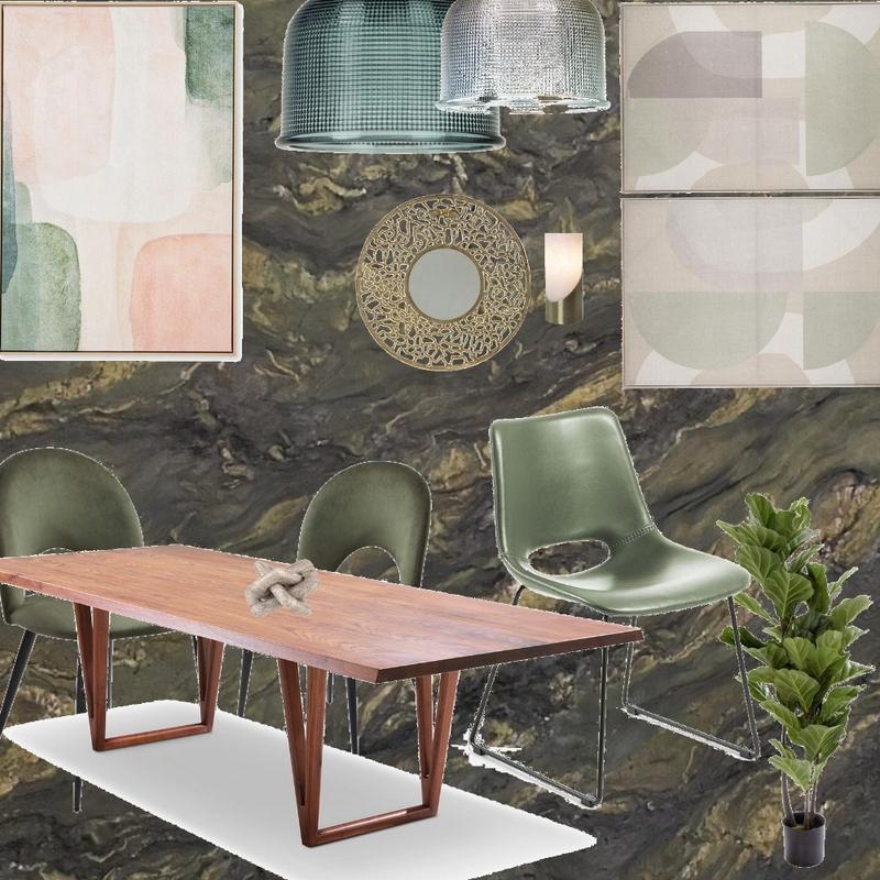 Mid Century 1 Mood Board by MATSANFEI on Style Sourcebook