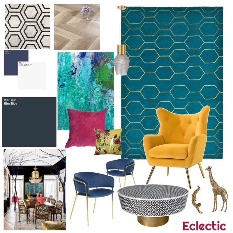 Eclectic Mood Board by KBrunsdon on Style Sourcebook