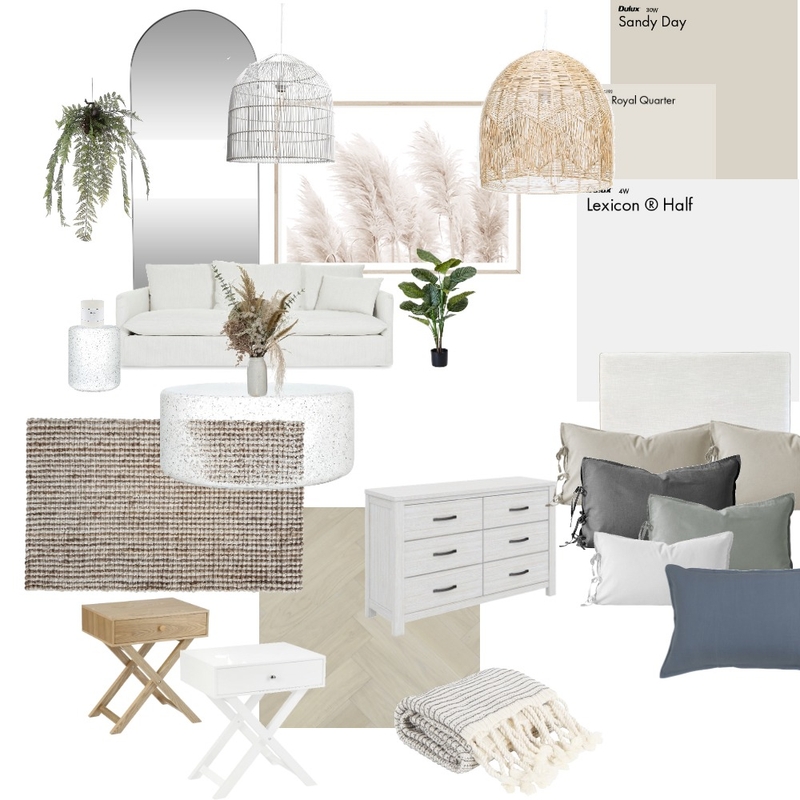 Coastal Bedroom Mood Board by ellie.sawyer on Style Sourcebook