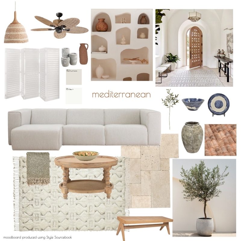 mediterranean moodboard 1 Mood Board by Emma Hurrell Interiors on Style Sourcebook