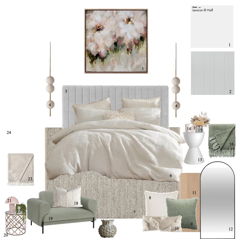 master bedroom sample board 03 Mood Board by Breannen-Faye Guegan-Hill on Style Sourcebook