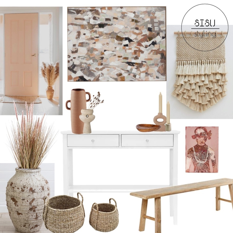 peach entry Mood Board by Sisu Styling on Style Sourcebook