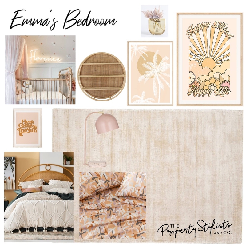 Winona Road Emma's Bed Mood Board by The Property Stylists & Co on Style Sourcebook
