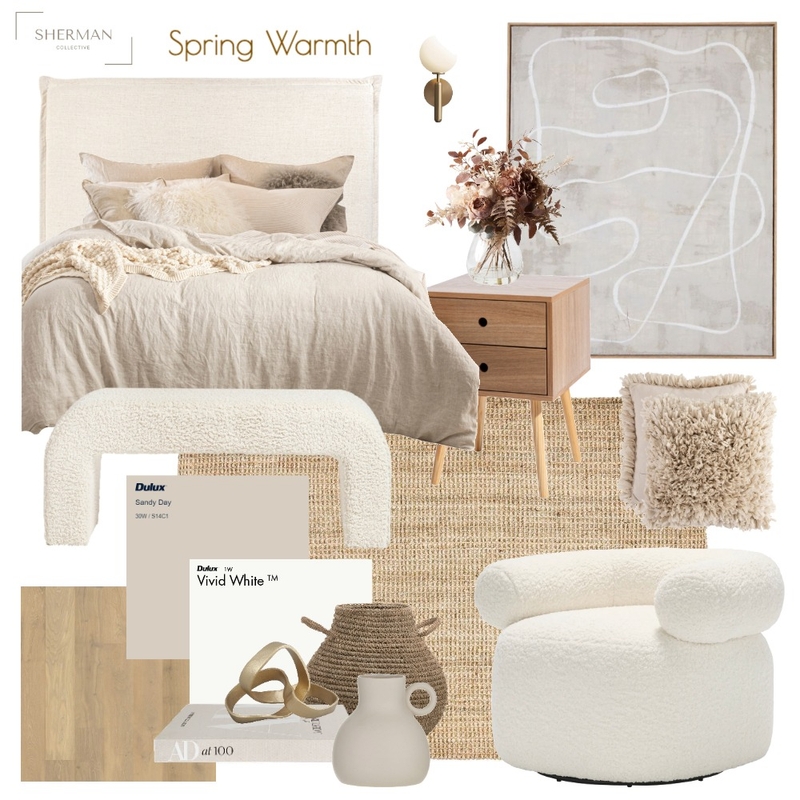 Bedroom Mood Board by Sherman_Collective on Style Sourcebook