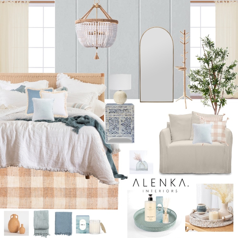 Pillow Talk Bedroom Comp Mood Board by ALENKA INTERIORS on Style Sourcebook