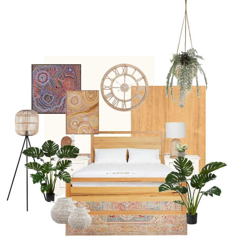 Boho Farmhouse Mood Board by Naomi-Ashley Mimba on Style Sourcebook