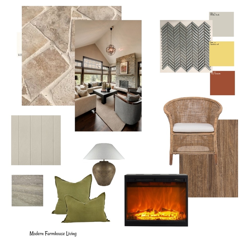 JK Modern Farmhouse Mood Board by Julia K on Style Sourcebook