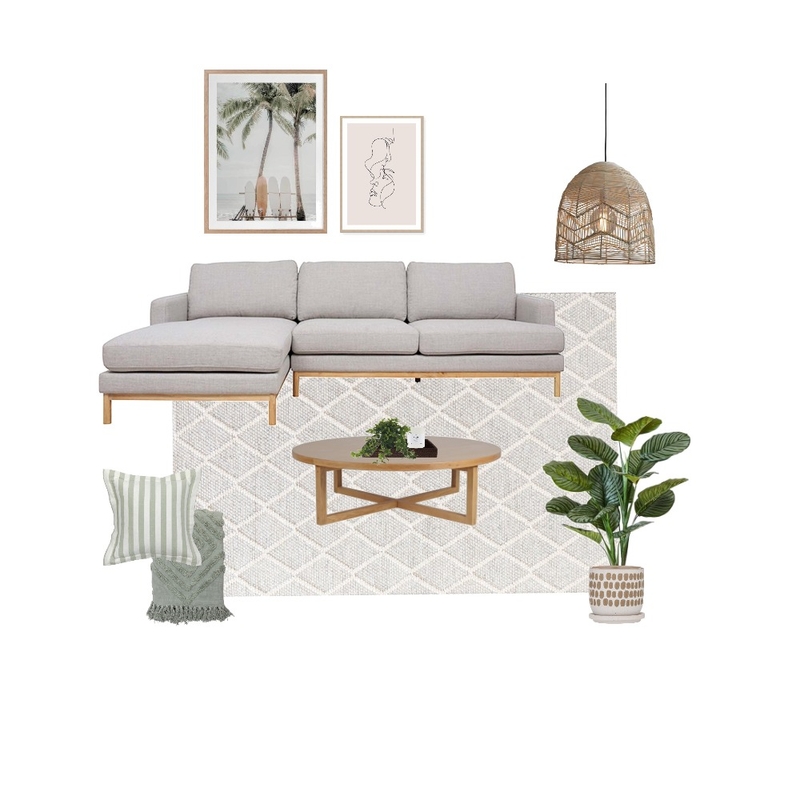 Coastal Creams/Greens Mood Board by Sharon Lynch Interior Design on Style Sourcebook
