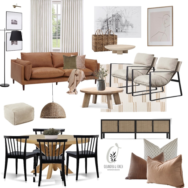 Fiona Mood Board by Oleander & Finch Interiors on Style Sourcebook