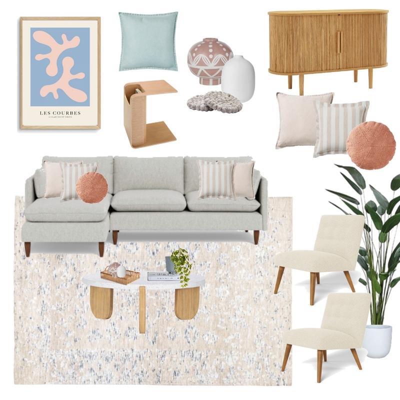 Chermside Living Room Mood Board by Eliza Grace Interiors on Style Sourcebook