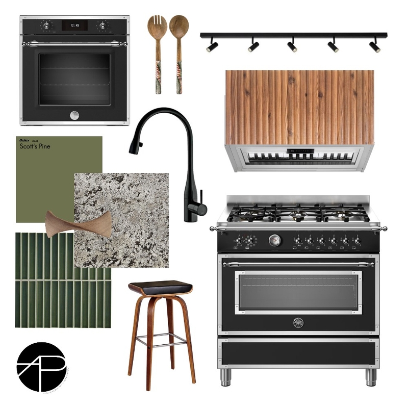 Bertazzoni Boldness Mood Board by Alexandra Paul Interiors on Style Sourcebook