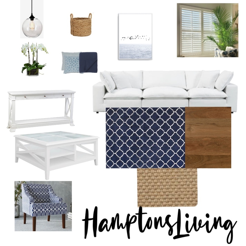 Module 3 Hamptons Mood Board by bartlettz on Style Sourcebook