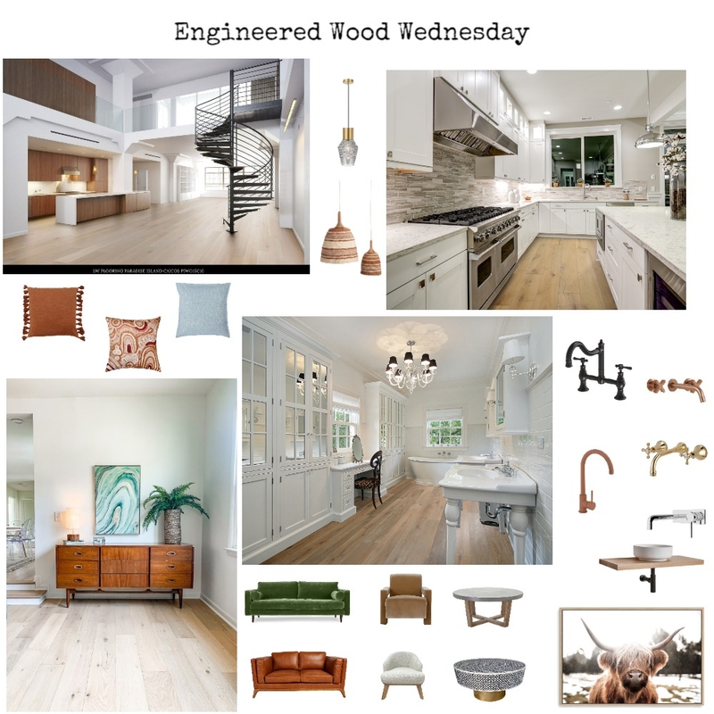 Engineered Wood Wednesday Mood Board by Richard Howard on Style Sourcebook