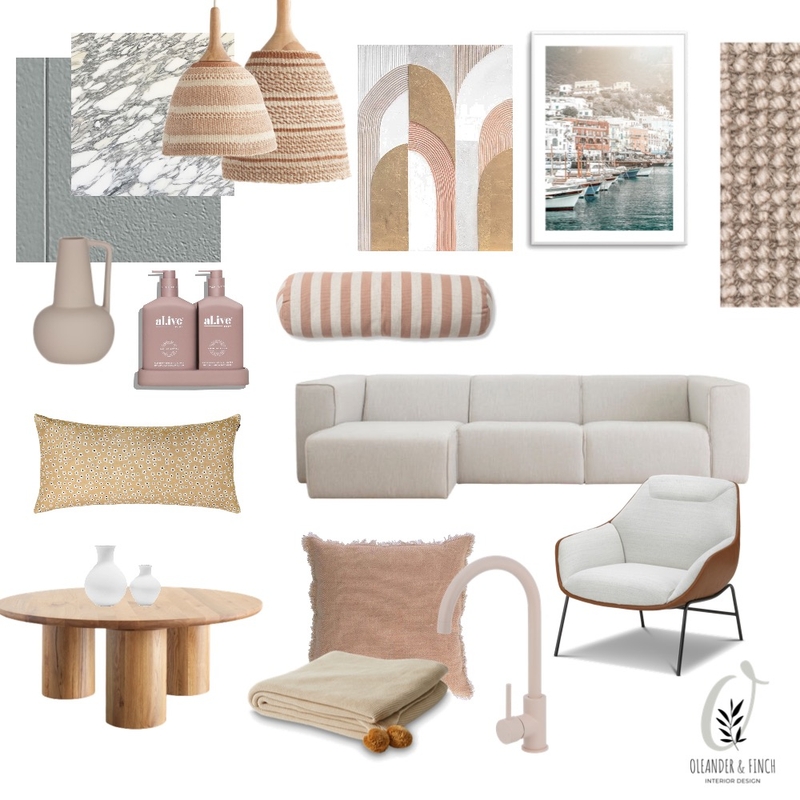 Lea Mood Board by Rhiannon Lee, Oleander & Finch Interiors on Style Sourcebook