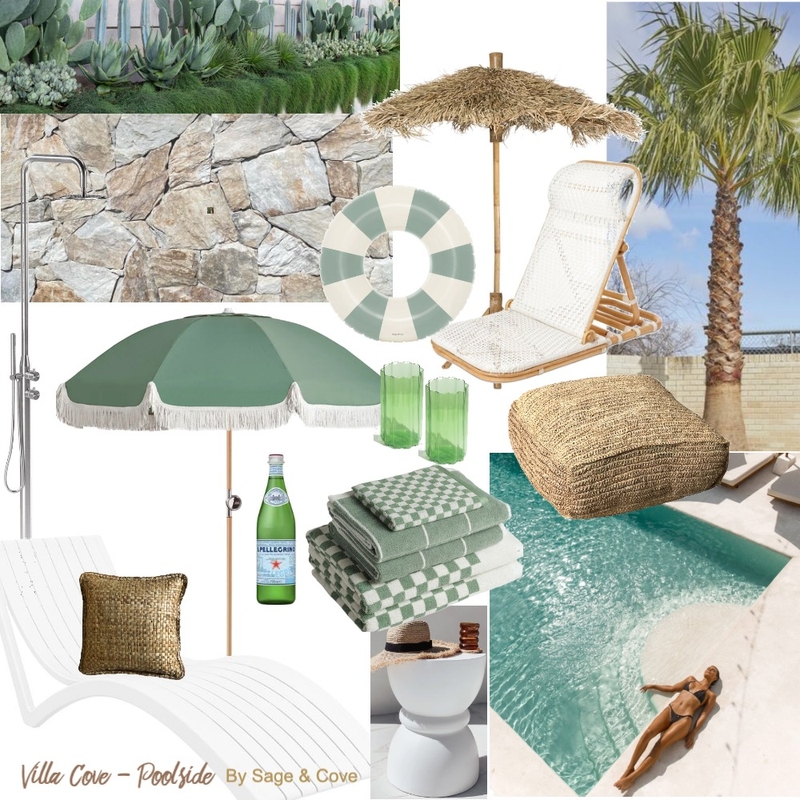 VILLA COVE - Poolside Mood Board by Sage & Cove Interiors on Style Sourcebook