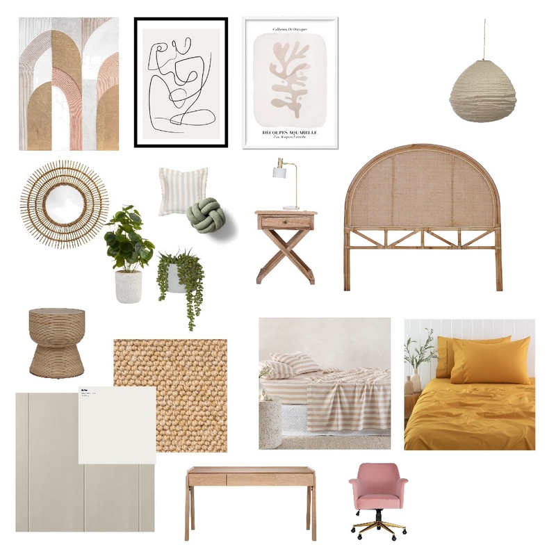 Teenagers Bedroom Mood Board by Rebecca Clark Design on Style Sourcebook